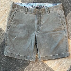 Tommy Bahama Gray Flat Front Shorts